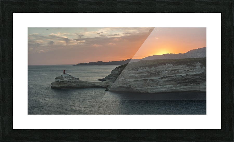 Sunset on Bonifacio  Picture Frame print