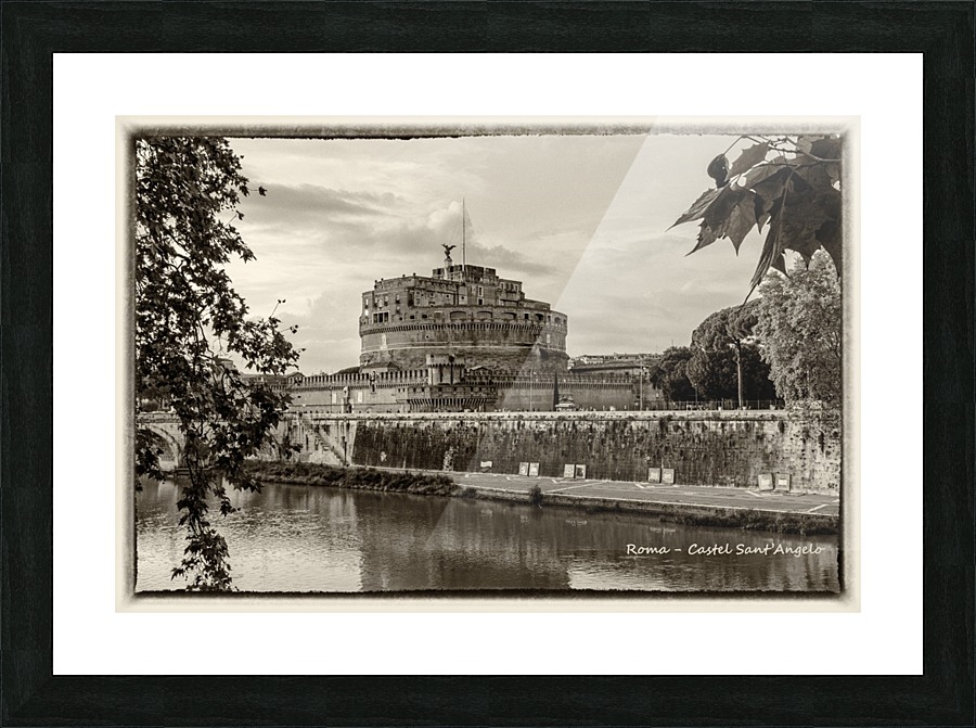 Castel Sant Angelo Picture Frame print