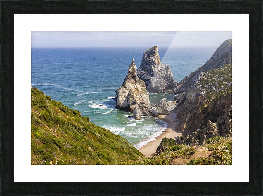 Praia da Ursa Picture Frame print