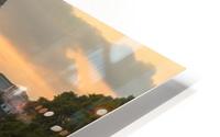 Sunset on Tevere HD Metal print