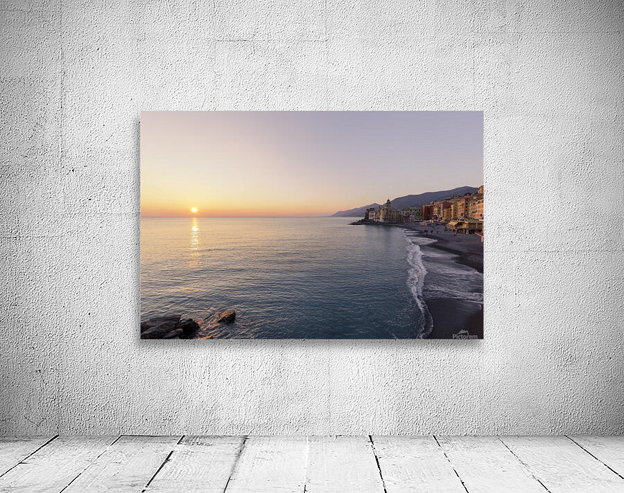 Sunset in Camogli Wall Preview