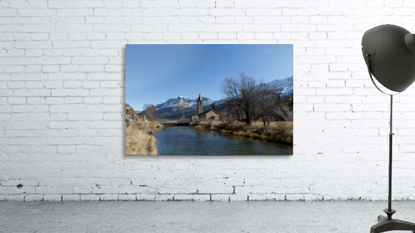 Church in Engadin Wall Preview
