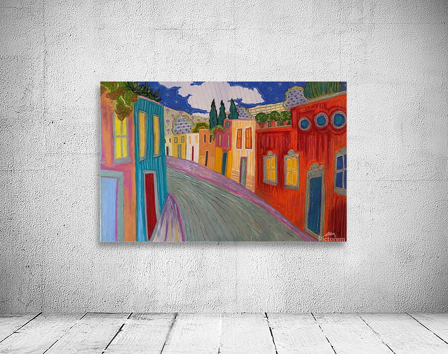 Jacaranda Time  Wall Preview