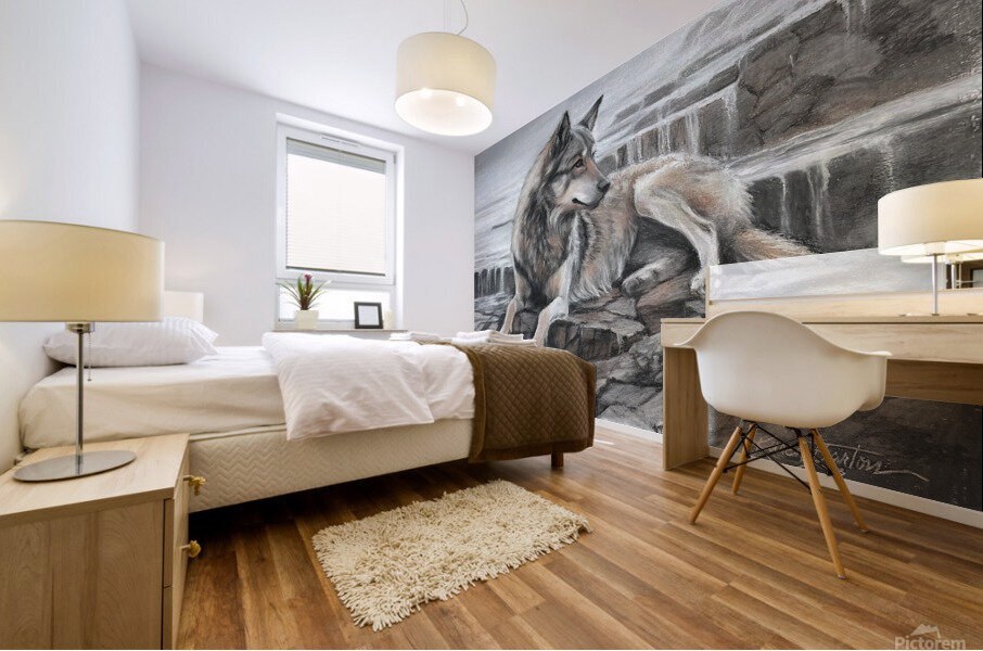Low Tide Mural print