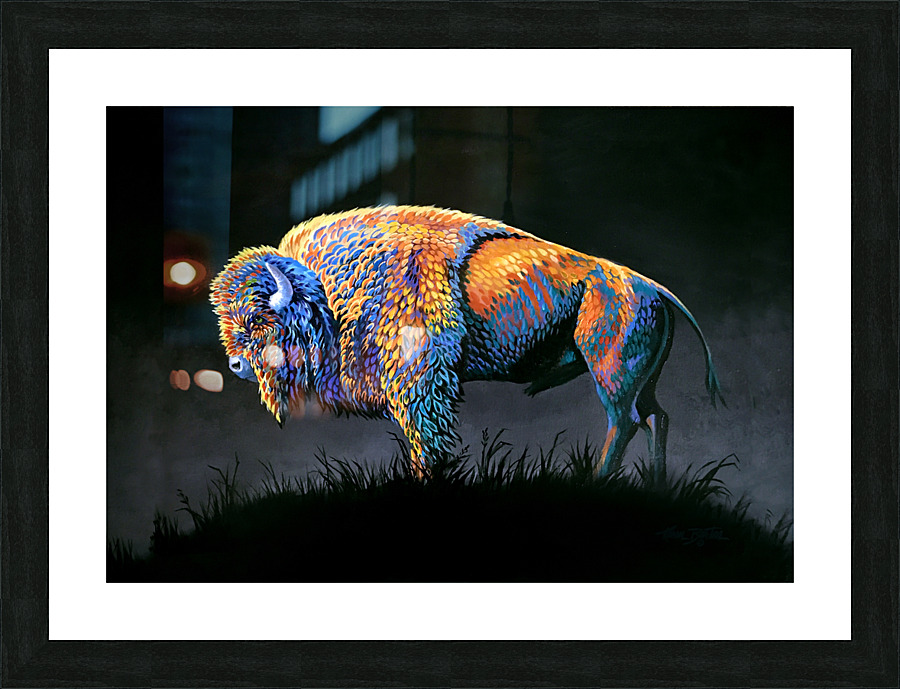 Blaze  Picture Frame print