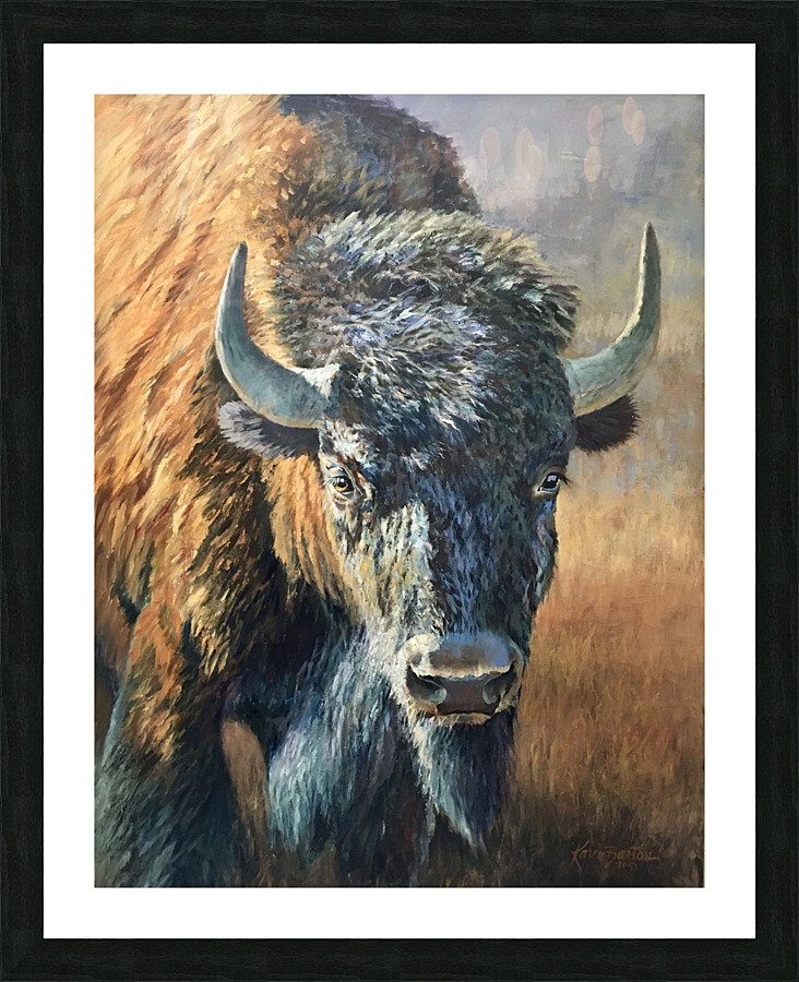 Prairie King Picture Frame print