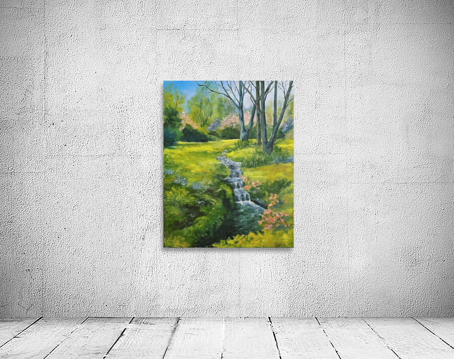 Spring Meadow Glow Wall Preview
