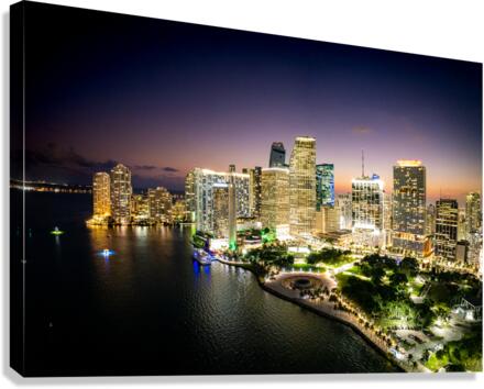 Miami Downtown 1 Canvas Print