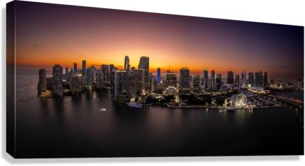 Miami Downtown 8 Canvas Print