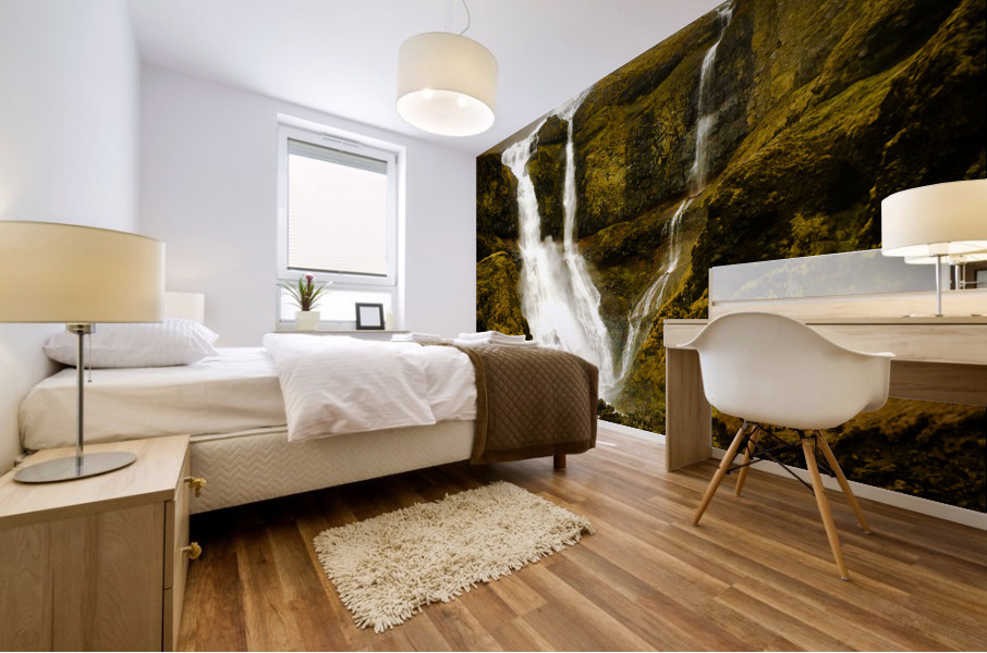 Iceland Waterfall Mural print