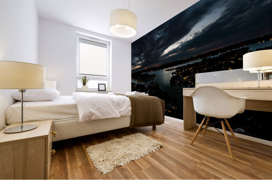Geist at Night Mural print