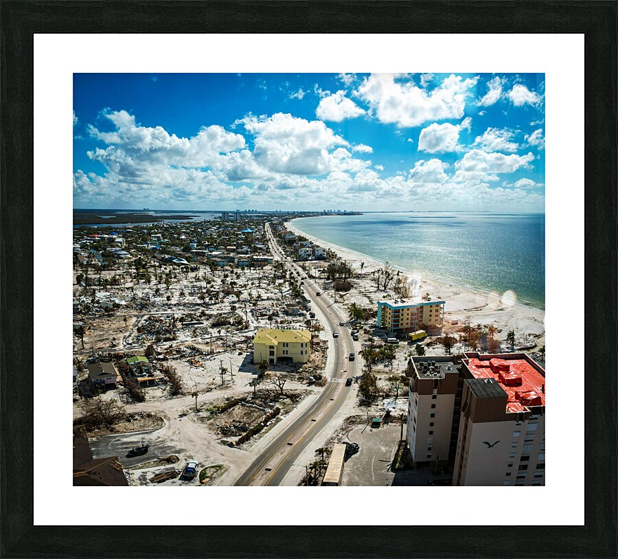 FMB Post Ian South Looking Picture Frame print