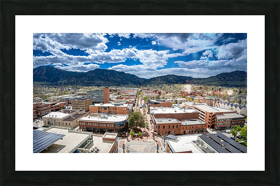 Boulder Colorado 1 Picture Frame print