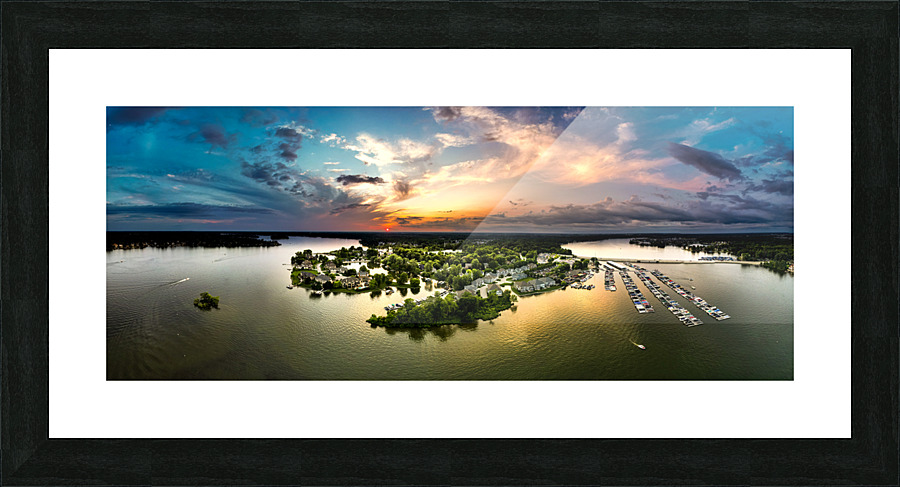 Geist Marina and Wolfies Sunset Picture Frame print