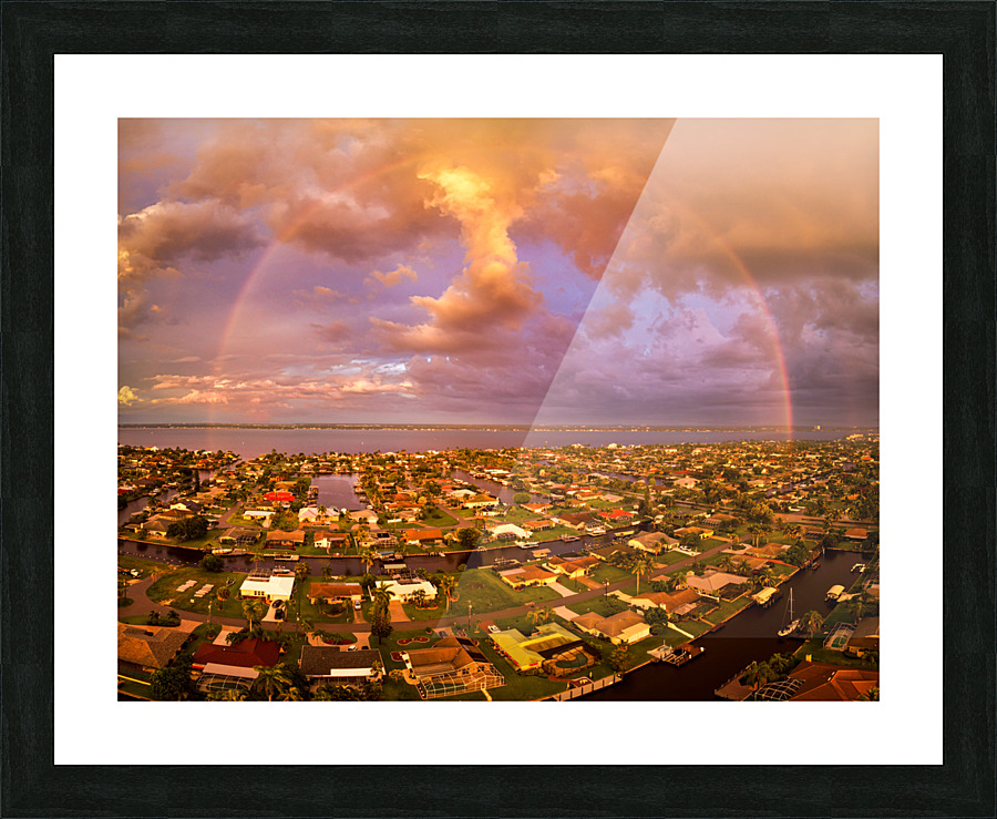 Rainbow after the Storm Picture Frame print
