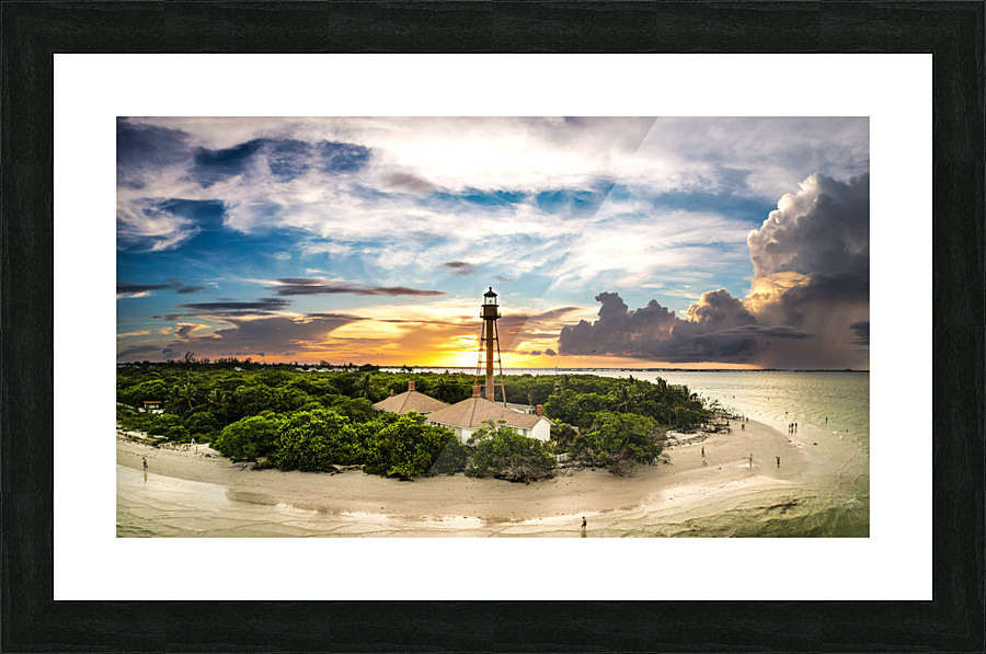 Sanibel Florida Lighthouse 2 Picture Frame print