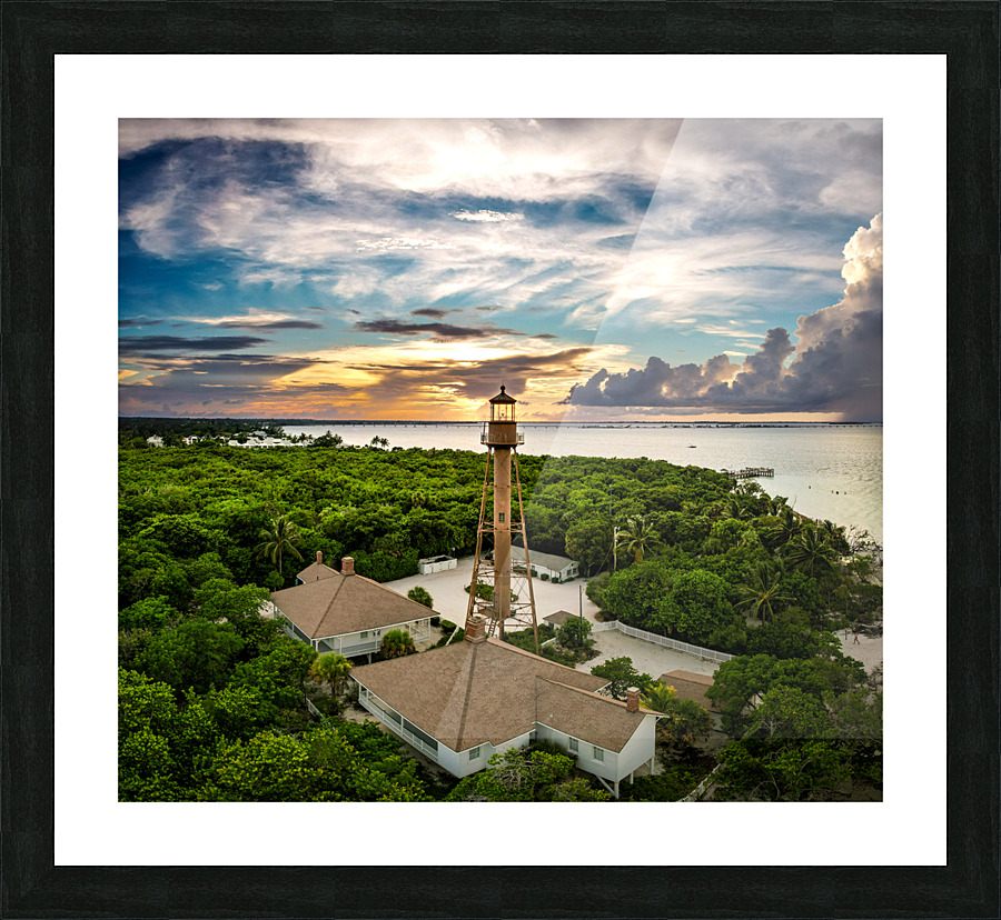 Sanibel Florida Lighthouse 3 Picture Frame print