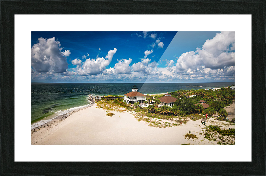 Boca Grande Lighthouse 2 Picture Frame print