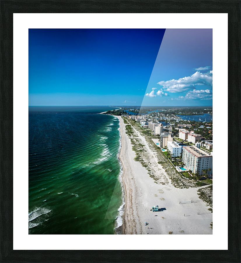 Venice FL Beach 1 Picture Frame print
