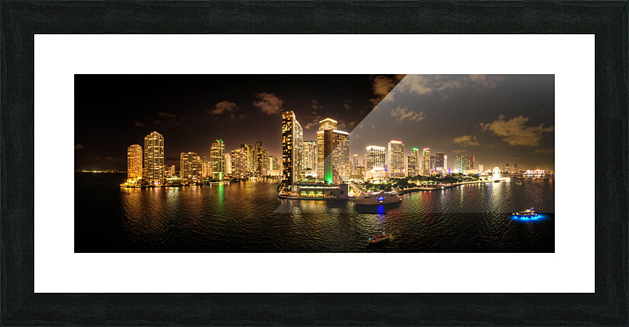 Miami Downtown 5 Picture Frame print