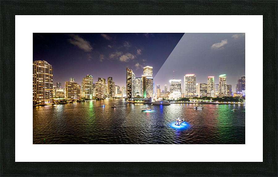 Miami Downtown 7 Picture Frame print