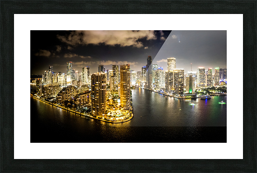 Miami Downtown 9 Picture Frame print