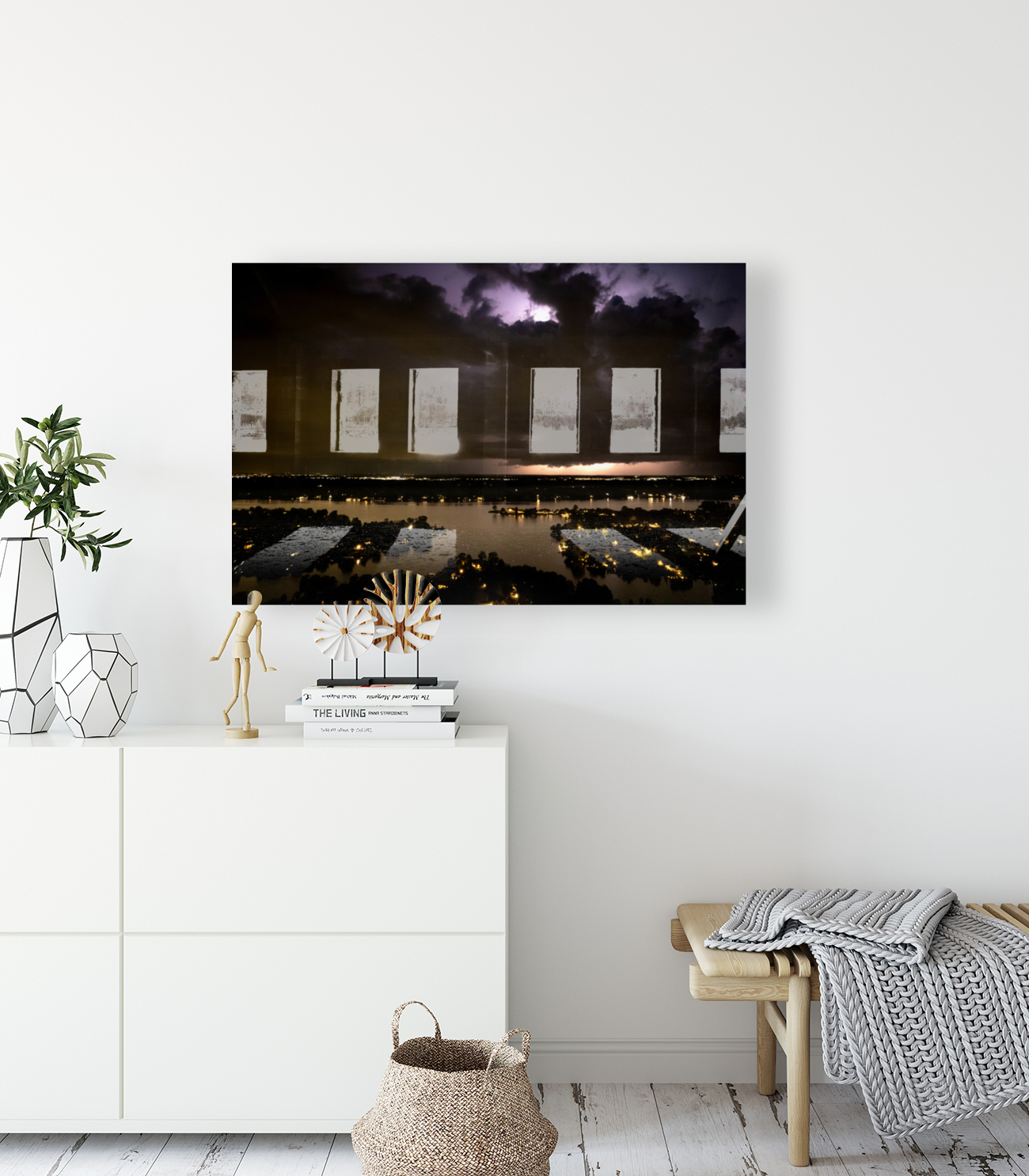 Lightning Storm over Geist 3 Reproduction