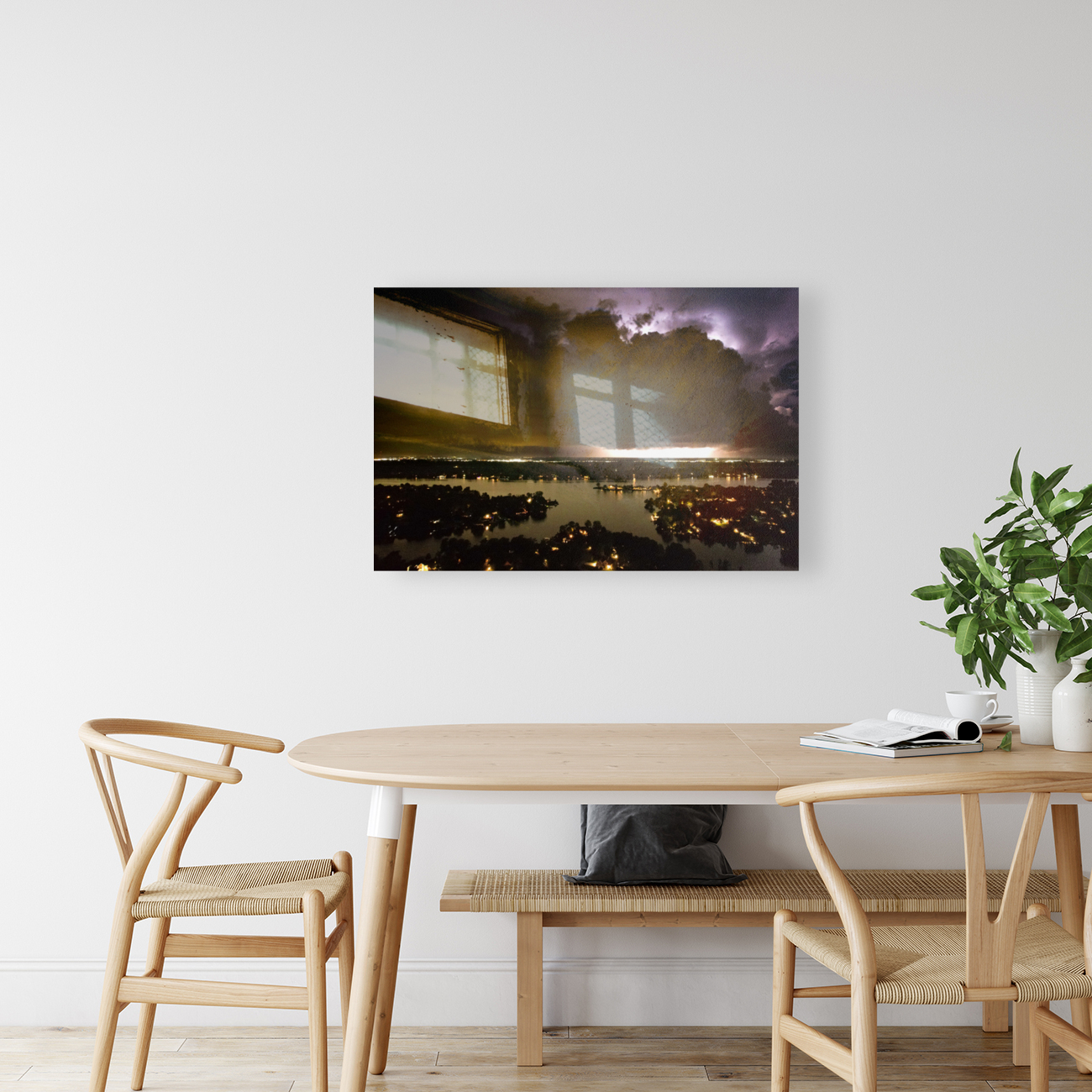 Lightning Storm over Geist 1 Reproduction