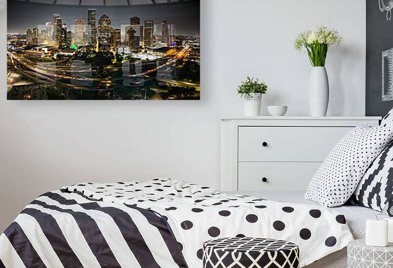 Houston Cityscape Reproduction
