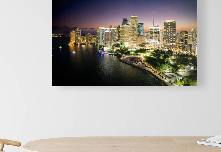 Miami Downtown 1 Reproduction