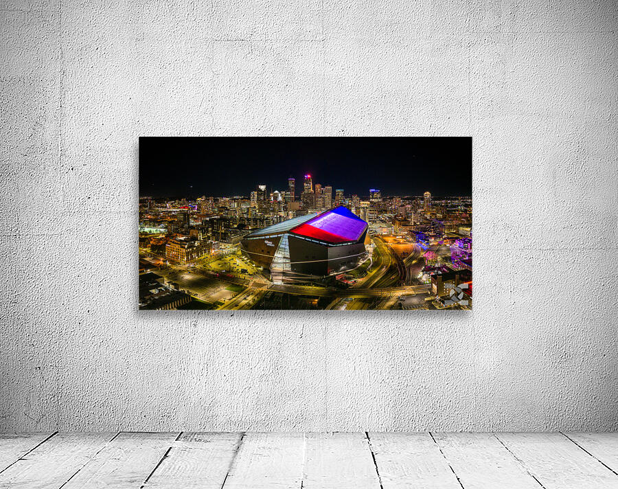 Minneapolis with stadium Wall Preview