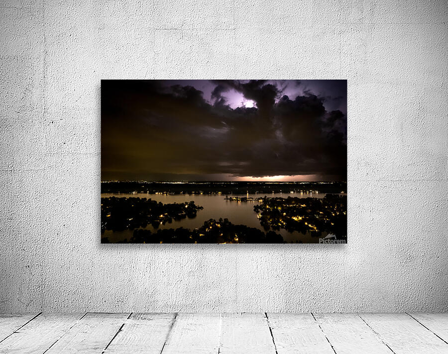 Lightning Storm over Geist 3 Wall Preview