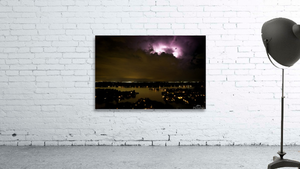 Lightning Storm over Geist 2 Wall Preview