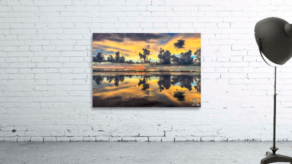 Naples Beach Sunset Wall Preview