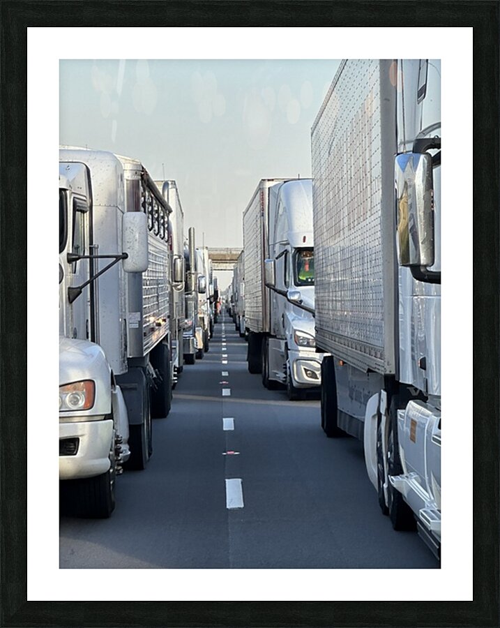 On The Road Again  Picture Frame print