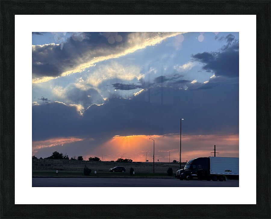Just Before The Storm Picture Frame print