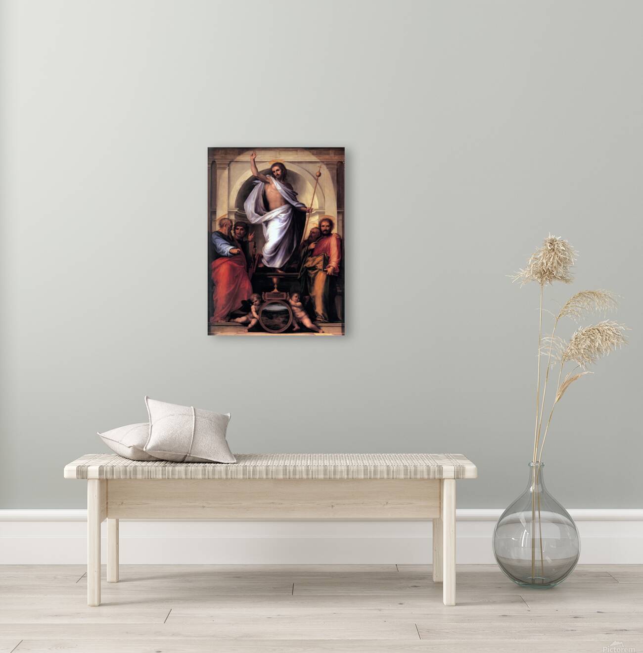 Christ with the Four Evangelists Reproduction