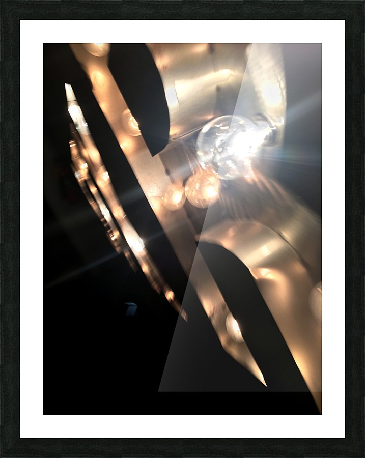 Light Bulb Picture Frame print
