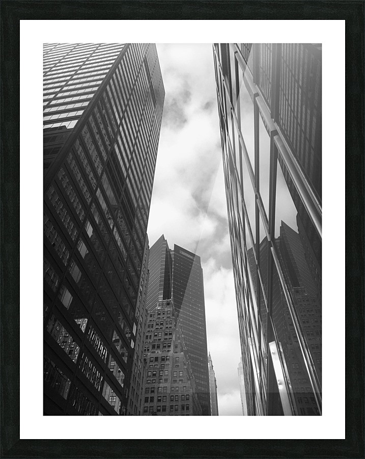 NYC Verticals Picture Frame print