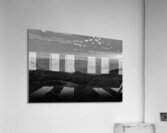 Mountains of Caldeirao in Monochrome Acrylic Print