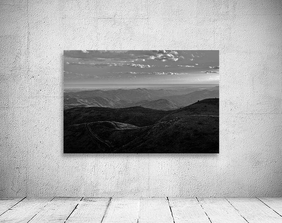 Mountains of Caldeirao in Monochrome Wall Preview