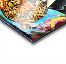 Leopard With Coffee Acrylic print
