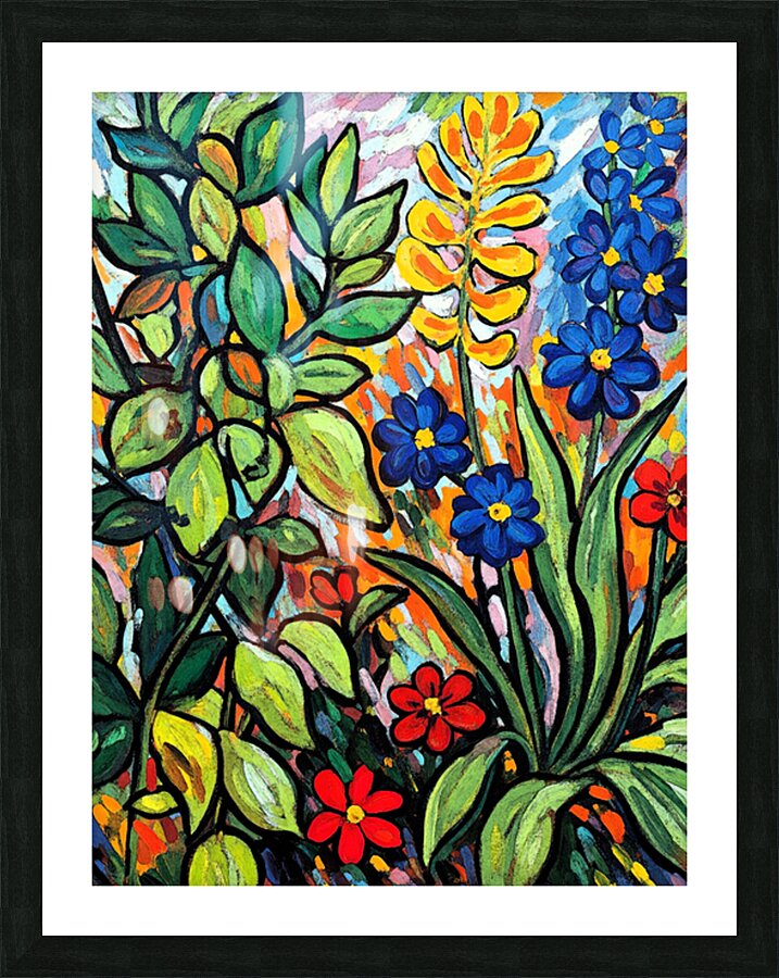 Botanical Nature Picture Frame print