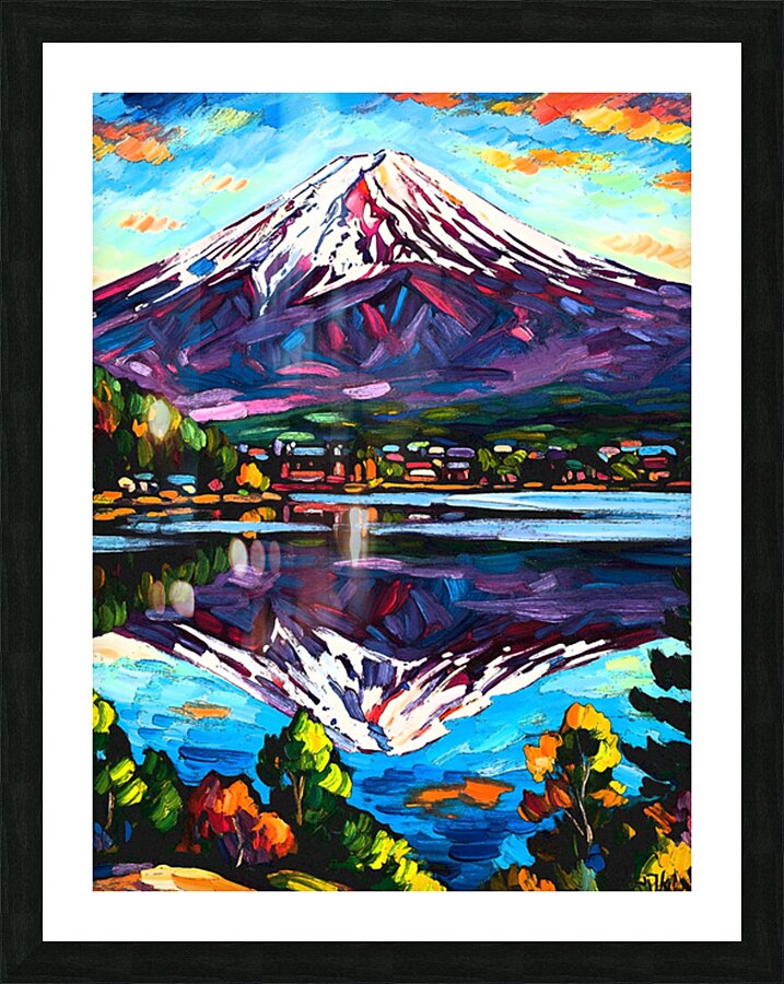 Mount Landscape Picture Frame print