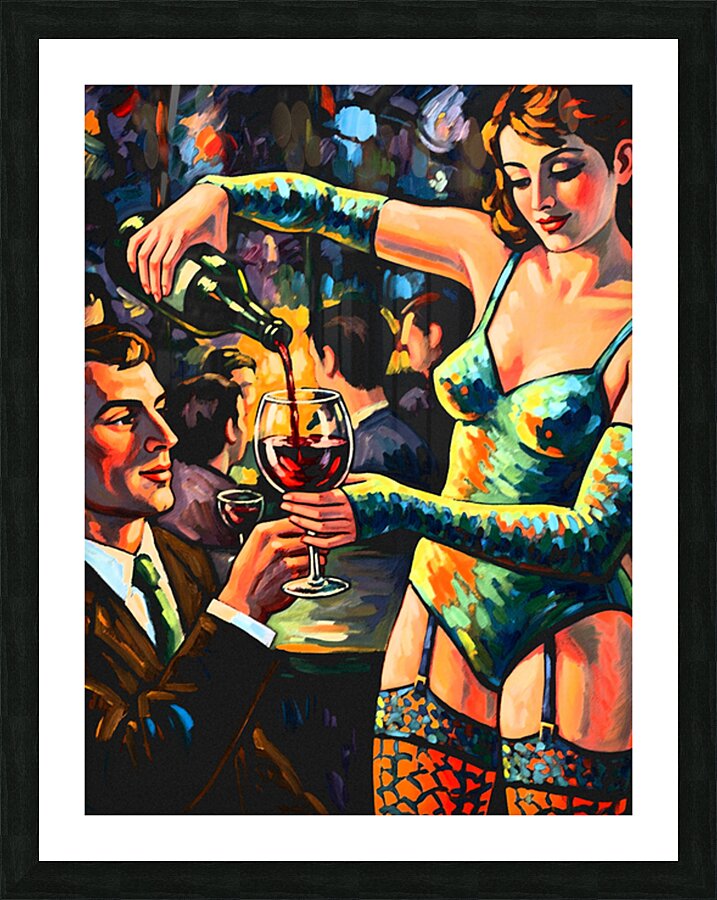 Party Day Picture Frame print