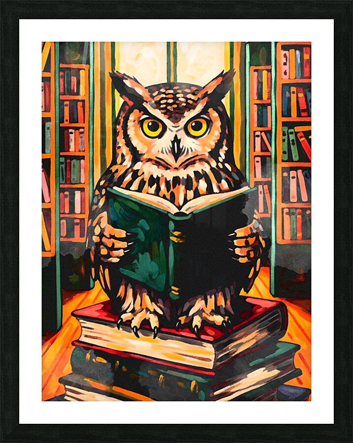 Knowledge Wisdom Picture Frame print