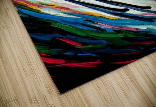 Skier In Mount Vision Art puzzle