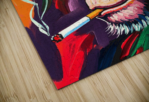 Monkey Smoking Vision Art puzzle