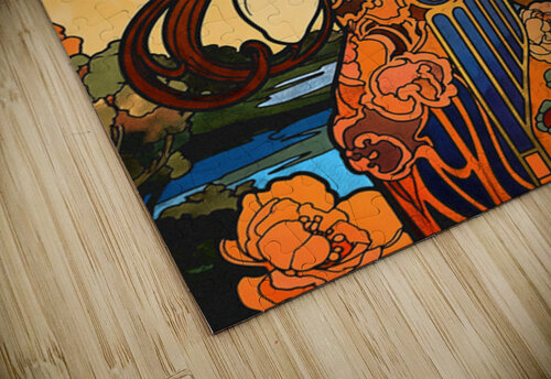 Alphonse Mucha Vision Art puzzle