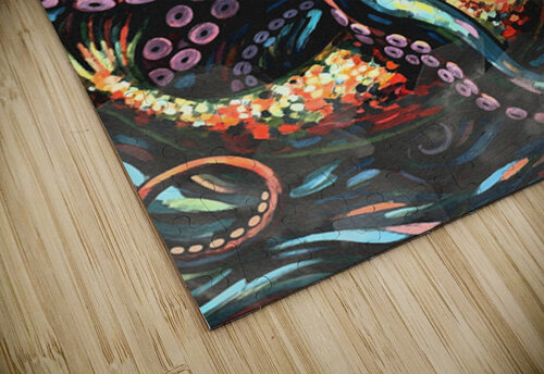 Monster Octopus Vision Art puzzle